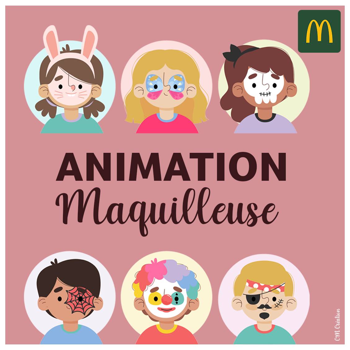 Animation Maquilleuse | McDonald's