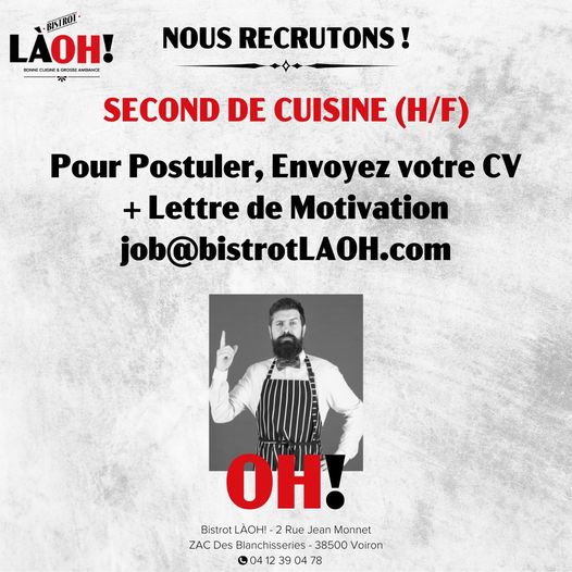 Bistrot LAHO recrute !