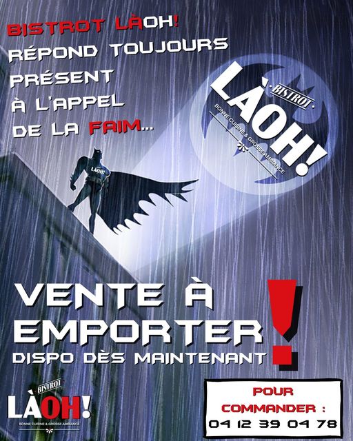 Nouveau : Vente à emporter | BISTROT LÀOH!